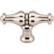 Jeffrey Alexander 2-1/4" Satin Nickel Bella Cabinet "T" Knob 818L-SN - alternate 3